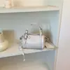 Mini bolso Boston multicolor, bolso cruzado de alta estética y exquisito para mujer, moda de estilo coreano, bolso de hombro y bolso de mano versátil
