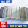 Vidrio Laminado Fábrica de Guangdong Clip para Panel de Vidrio Jiajuan Alambre Metálico Arte en Vidrio Panel de Vidrio para Hotel