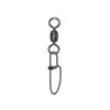 Conector argola oito de pesca Suding giratório japonês pino de fivela dupla acessórios pino Luya suprimentos de equipamento de pesca atacado