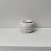 Cinzeiro Cerâmico Listrado Simples para Armazenamento de Mesa em Casa e no Escritório, com Esmalte Selado. Se Você Se Importar, Por Favor, Tenha Cuidado ao Comprar no Atacado