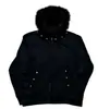 Sudaderas con Cremallera Estilo Retro Otoño e Invierno Unisex, Sudaderas con Cuello de Piel Harajuku de Marca Independiente Europea y Americana, Nueva Moda Callejera