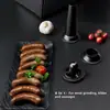 Moedor Elétrico Multifuncional Doméstico de Dupla Velocidade para Vegetais e Carnes Moedor de Carne Enchimento de Linguiça Moedor de Carne