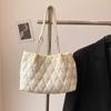 Bolso Tote de Moda de Gran Capacidad 2024 Nuevo Otoño e Invierno Popular Romboidal Bolso Grande Bolso de Hombro para Mujer de Alta Gama Estilo Occidental