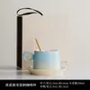 Taza de Café Cerámica Rústica de Lujo Ligero, Taza para Latte Art Estilo Americano, Taza de Café Personal para Hombres y Mujeres, Taza para Beber, Taza