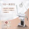 Vaporizador Facial Nueve en Uno, Lámpara de Luz Fría Ultrasónica, Instrumento de Belleza de Alta Frecuencia, Cuidado Facial Más Gabinete de Desinfección UV, Comercial