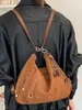 Bolso retro elegante y práctico de gran capacidad para ir al trabajo, nuevo bolso de hombro casual para mujer, bolso cruzado y mochila