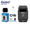 Kemei 2026 Nueva Afeitadora Recíproca KM-T229 Eléctrica Súper Limpia Barba Razor