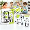 [Personalizable] Robot de Baile con Control Remoto Infrarrojo Más Vendido Transfronterizo con Luces y Música Juguetes para Niños Venta al por Mayor