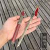. Ciudad de Longquan Mini Espada Espada de Bolsillo Espada Han Antigua Rey de Qin Espada del Rey Yue Luna Rota Arcoíris Residual Cuchillo Corto Sin Filo
