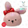 Nuevo Estilo Ins Animal Globo de Película de Aluminio Gato Panda Conejo Koala Decoración de Atmósfera para Fiesta de Cumpleaños Infantil