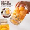 Pote de Vidro com Tampa Atacado Cozinha Grau Alimentício Garrafa de Armazenamento Pote Selado Transparente Pote de Armazenamento Pote para Armazenamento de Grãos Grossos