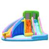 Castillo inflable de doble pistola de agua para saltar, trampolín pequeño para uso doméstico, tobogán acuático para niños, trampolín interior, castillo travieso exterior