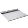 Tabla de Cortar de Acero Inoxidable, Tabla para Amasar, Tabla para Picar, Tabla de Cocina para Cortar, Tabla Grande de Doble Cara para el Hogar, Tabla para Amasar Masa
