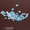 Fabricantes de Wuzhou fornecem gema de zircônia hailan redonda/cor zircônia artificial pedra nua acessórios de joalheria DIY