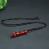 Colgante original de cinabrio, estilo corazón de cinabrio dorado púrpura, colgante con cierre de princesa, para hombres con Guanyin, para mujeres con Buda, amuleto de año de nacimiento