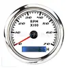 Tacómetro de puntero 85mm anti-niebla impermeable grado IP67, relación de velocidad ajustable 1-360, dedicado transfronterizo, 24V Universal