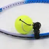 Pelota de tenis con cuerda para principiantes y personas mayores, ejercicio de tenis para un solo jugador, pelota elástica con rebote y cuerda