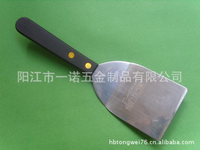 P-007S木柄蛋糕铲,面包铲,芝士铲总长18宽5.6CM,