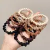Goma Elástica Negra para el Cabello para Mujer, Alta Elasticidad, Accesorio para el Cabello Duradero, Diadema Elegante, Anillo de Goma para el Cabello