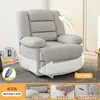 Sofá de Masaje Eléctrico Individual Multifuncional Espacio de Sala de Estar Silla Mecedora Reclinable Perezosa de Ocio Silla Giratoria Modelo Nuevo 2024