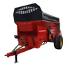 Esparcidor de Estiércol de Tornillo Vertical Grande Remolcable Aplicador de Fertilizante para Estiércol de Ganado Vacuno y Ovino, Accionado por Tractor Agrícola, Totalmente Automático