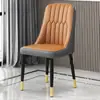 Silla de Comedor Sencilla y Lujosa con Respaldo, Mesa y Sillas Modernas para Comedor, Taburete Mahjong de Ocio para Hogar y Hotel, Silla de Maquillaje