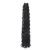 Cabelo Rasta Gypsy Locs Rolo de Cabelo Peruca de Fibra Química Gypsy Trança Suja Africana Galho de Crochê Peruca Europeia e Americana