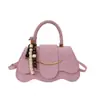 Bolsa quadrada pequena de comércio exterior da moda para mulheres, bolsa de ombro fashion com alça larga, bolsa transversal, bolsa pequena, nova moda versátil primavera/verão