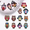 Diapositivas de Animales Búho de Venta Caliente Transfronterizas, Accesorios Creativos de Zapatos Desmontables de Dibujos Animados, Hebillas Decorativas, Al por Mayor en Stock