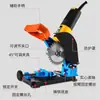 Suporte multifuncional para esmerilhadeira angular do fabricante, esmerilhadeira angular de furadeira elétrica convertida em máquina de corte, fixada com capa protetora e base para corte auxiliar