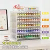 Armazenamento de Miçangas Perler para Mesa Caixa de Armazenamento de Miçangas Perler para Passar a Ferro Rack de Armazenamento de Camadas Múltiplas Ferramenta DIY Feita à Mão para Classificação e Organização de Miçangas