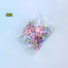 Fatia de argila macia animal fruta flor adesivo de unha fino preenchimento comida e acessórios de brincar diy simulação atacado