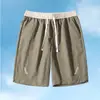Pantalones Cortos de Verano para Hombre de Seda de Hielo de Secado Rápido con Perforaciones Láser de Cinco Puntos