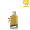 Botella de vidrio para bebidas botella de té de leche botella pequeña vacía para vino botella para extracción en frío de café botella sellada para vino de frutas botella de vino blanco botella vacía venta al por mayor