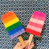Esponja de limpieza antiestática resistente a la temperatura del color, cepillo para vajilla, descontaminación de caramelos, fabricante de esponjas para helado