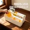 Caja de Almacenamiento Portátil BNBS Dividida para Lápices de Colores, Organizador de Materiales de Arte para el Aula, Organizador de Papelería para Escritorio de Estudiante