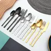 Cubertería de Acero Inoxidable Temu Transfronteriza Juego de Cuchara para Café, Cuchillo y Tenedor Pequeño con Forma de Cintura Vajilla Estilo Occidental Cuchillo y Tenedor Estilo Occidental
