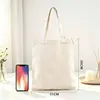 Bolsas de lona personalizadas con bloques de color para eventos corporativos, ferias comerciales, regalos promocionales, bolsas de compras y campañas de reclutamiento en campus.