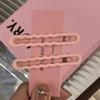 Pinza para el cabello de color dopamina, clip ondulado, pinza para el cabello rota, clip para flequillo sin costuras de una palabra, no daña el cabello, accesorios para el cabello, adorno para la cabeza, estudiantes