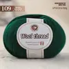 Hilo de lana mezclada, hilo de grosor medio para tejer a mano, hilo 212 para bufandas, suéteres y pantuflas de tejido DIY