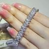 Joyería de Zirconia para Pareja, Pulsera de Perlas de Alto Valor, Envío Directo de Una Pieza, Lujo Ligero y Sensación de Alta Gama, Regalo para Novia S7990