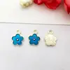 Venda Quente Transfronteiriça Liga de Esmalte Flor Colorida Girassol Acessórios de Joias DIY Colar Brincos Chaveiro Pingente