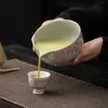 Conjunto de Tigela de Cerâmica para Matcha Floral Pintada à Mão, Suporte para Batedor de Matcha, Batedor de Matcha de Cerâmica, Xícara de Chá, Base para Batedor de Chá, Acessórios para Chá