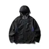 Chaqueta Ligera Repelente al Agua Transpirable Delgada Black Fleet para Viajes Diarios y Protección Solar Versátil