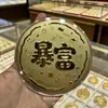 Adornos de Regalo de Monedas de Oro, Princesa, Que Prosperes, Día de San Valentín, Feliz Cumpleaños, Regalos Festivos al por Mayor, Hecho a Medida