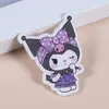 Broche de Acrílico Desenho Animado Ins Insígnia Kuromi Decoração de Mochila Presente Broche