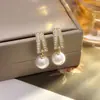 Pinzas para Oreja sin Perforación de Moda Clásica con Pedrería y Perlas para Mujer, Pendientes Elegantes y de Alta Gama, Pendientes Versátiles, Pendientes al por Mayor