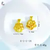 Acessórios DIY de Ouro de Areia Vietnamita de Longa Duração Pingente Fashion Flor de Cerejeira Pingente de Lírio do Vale Acessórios Ouro Francês Antigo para Mulheres