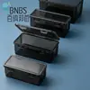 Caja de Almacenamiento para Calcetines y Ropa de Bebé Bnbs, Hecha de Material PP de Grado Alimenticio, Sin Olor, con Tapa, a Prueba de Polvo