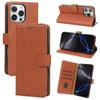 Adecuado para Funda de Teléfono Apple iPhone 16 11, Cloud Walk 13 Hebilla Magnética Antirrobo 15 Succión Magnética Funda de Cuero tipo Flip 11